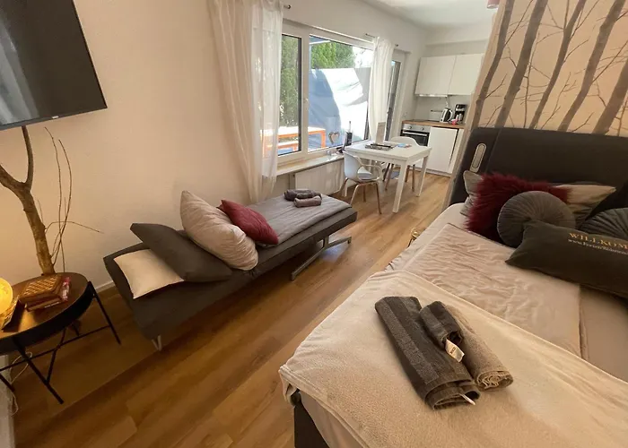 Апартаменты Rosmarin - Kuschelige - Romantik & Entspannung Im Whirlpool Auf Privater Terrasse, Ruhe & Hund Willkommen - By Ferienwohnenamsee - *